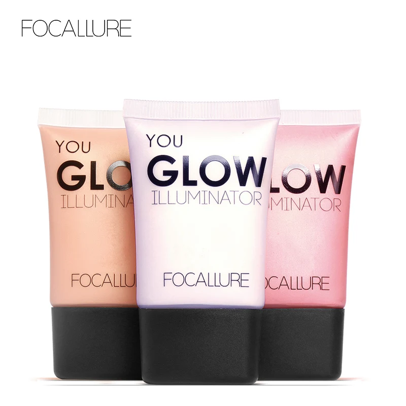 

FOCALLURE Face liquid highlighter waterproof liquid cream face contour Illuminator professional Glow kit highlight makeup
