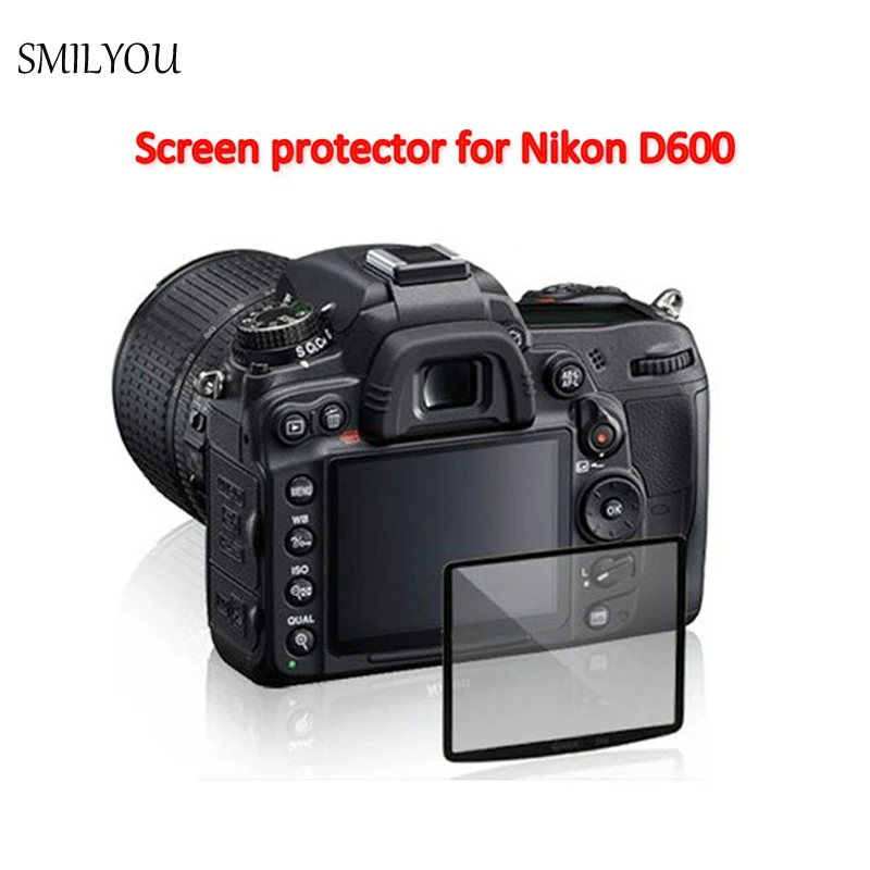 SMILYOU профессиональное ЖК-стекло для защиты экрана камеры Nikon D600 | Электроника