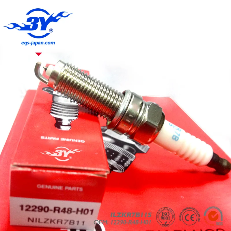 4 шт./лот. ILZKR7B 11S 12290 R48 H01 иридиевая Свеча зажигания 11 S для Honda Accord Acura MDX TL TSX 5787|Свечи