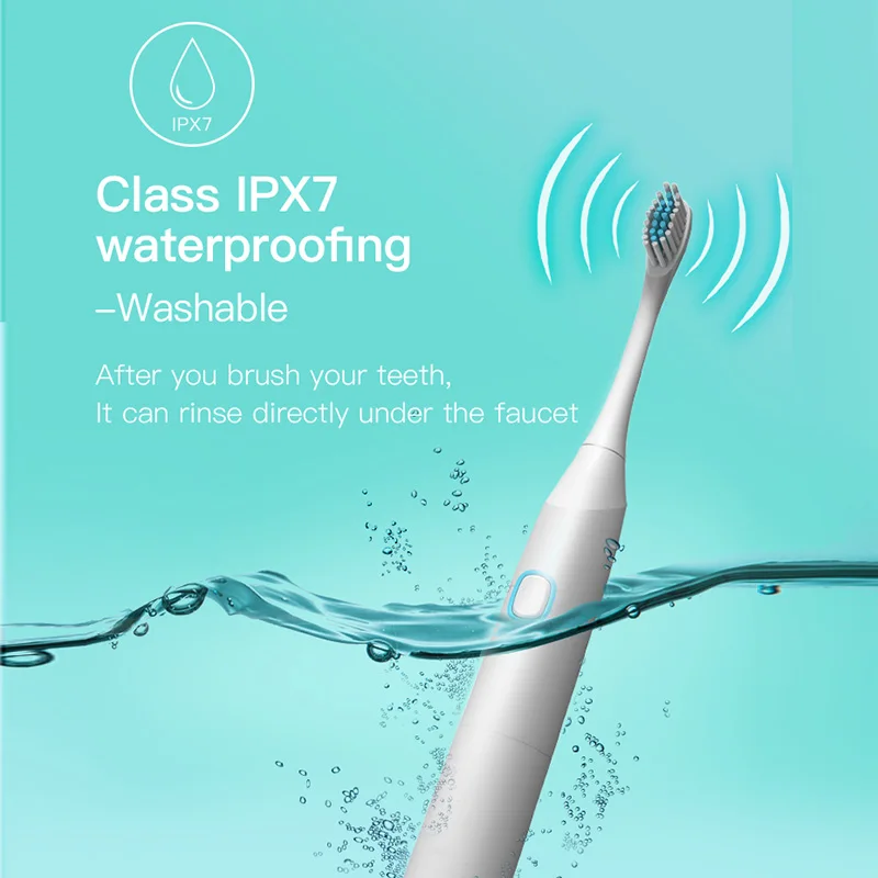  TINTON LIFE Electric Toothbrush Battery Operated With 2 Brush Heads Oral Hygiene Health Products El