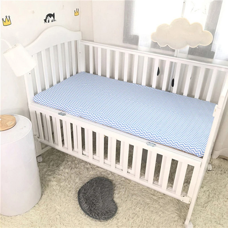 Baby Cotton Bedding Fitted Sheet Bed Cover Cot Bed Crib Mattress Protector Bedspread 130*70 CM Baby Cotton Bedding Fitted Sheet Bed Cover Cot Bed Crib Mattress Protector Bedspread 130*70 CM