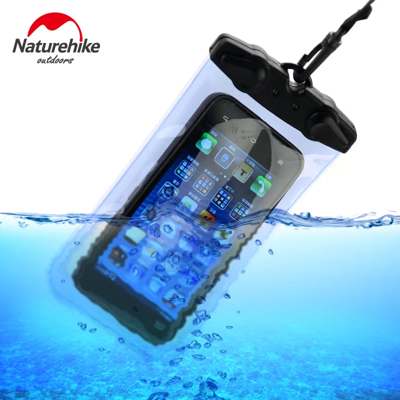 IPX8 Dive 20M Mobile Phone Waterproof Bag With Lanyard Arm Band for 4.7