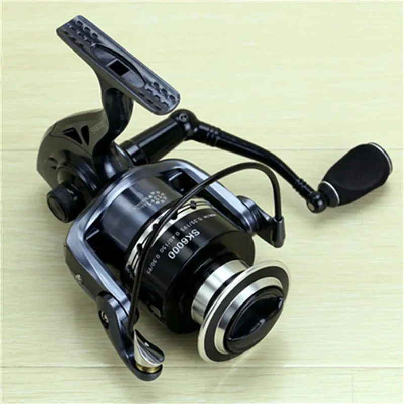 Metal Spool Handle Carp Baitfeeder Surfcasting Spool Fishing Reel 13