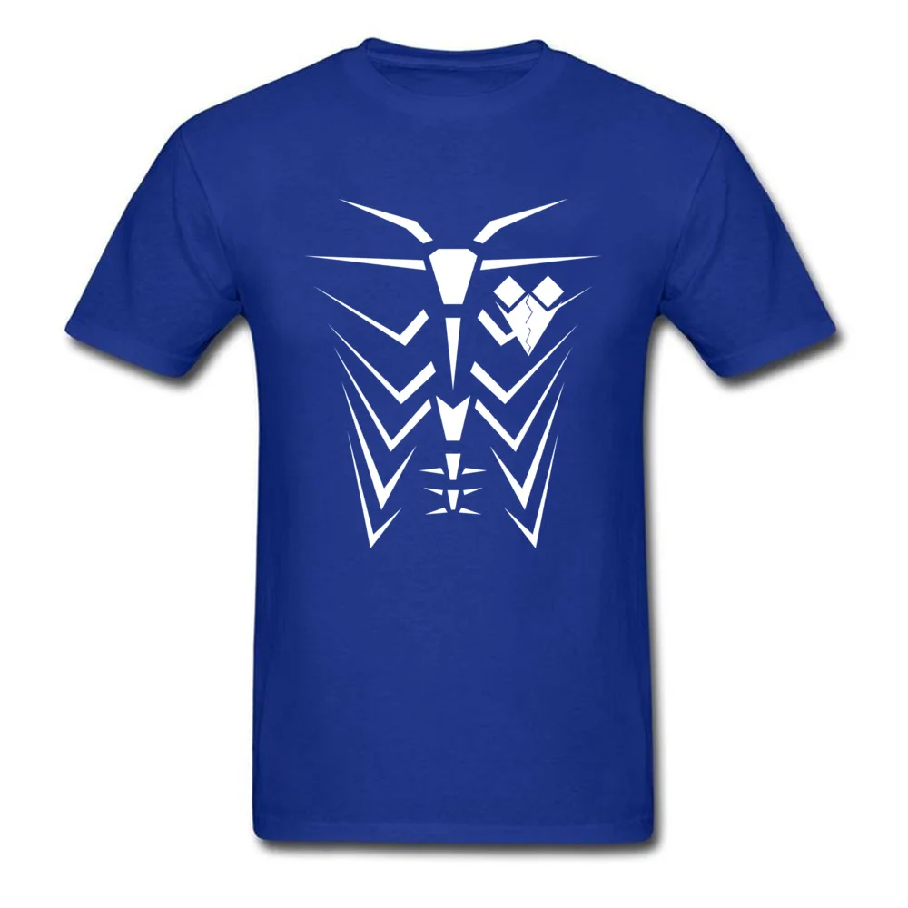 Abstract Skeleton T Shirt Short Sleeve Summer Newest Men Father Day Tops Shirts Summer Clothing Shirt Round Collar Cotton Abstract Skeleton blue