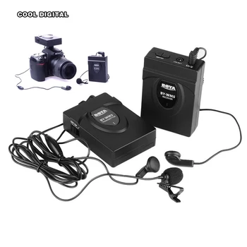 

BOYA BY-WM5 Wireless Lavalier Lapel Microphone System for Canon Nikon Sony DSLR Camera Camcorders