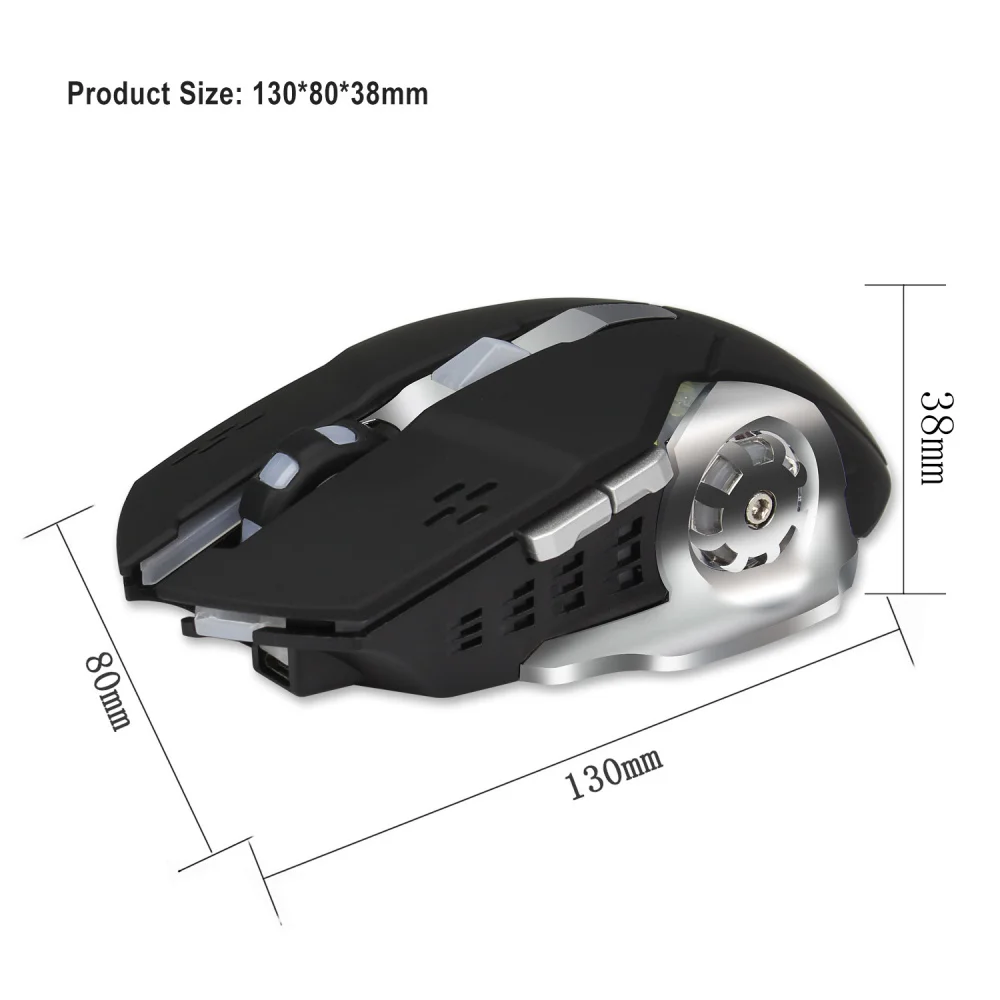 HXSJ новая USB Беспроводная мышь оптическая игровая мышь 2,4G 2400 dpi компьютерная мышь мини эргономичная мышь плеер ноутбук