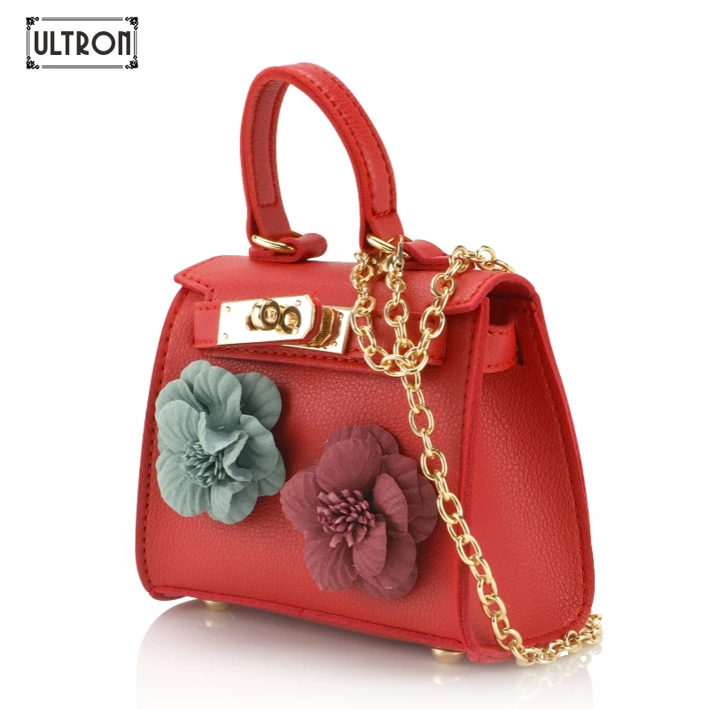 

[ULTRON] luxury totes Women Chain Small Bags Mini Lady Fashion Shoulder Bag Handbag PU Leather Sling Crossbody Bag female