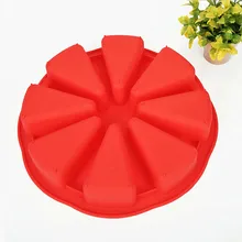 

23*20*3.5cm 8 Grid Orange Melon 3D Silicone Cake Mould Pastry Bakeware Dessert Chocolate Baking Tools Cake Pan DIY Cake Mold