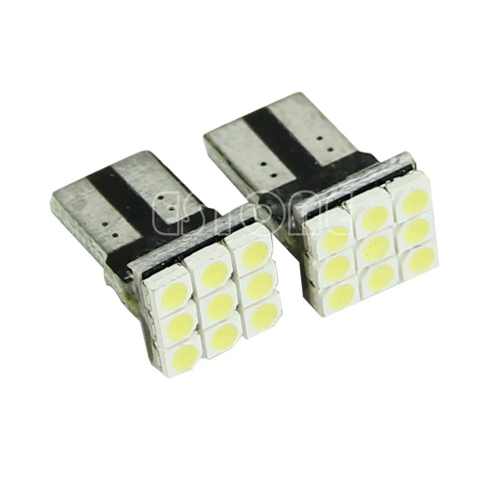 2 шт./лот яркий T10 3528 9 SMD светодиодный Авто Клин поворотники свет лампы белый