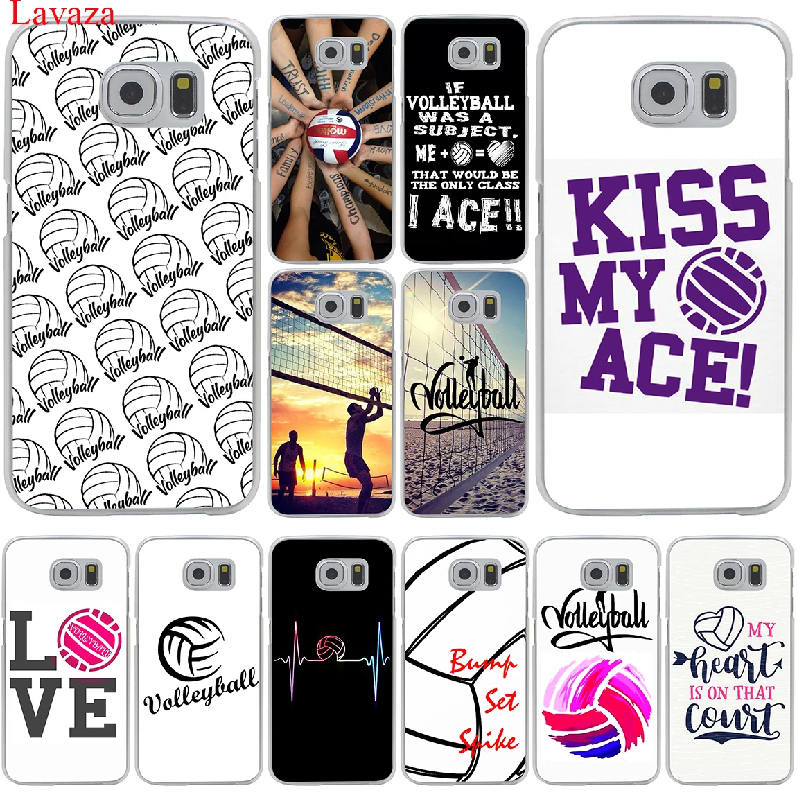Спортивный чехол для телефона Lavaza Volleyball Samsung Galaxy S20 Ultra S10E S10 Lite S6 S7 Edge S8 S9 Plus A51 A71 A81