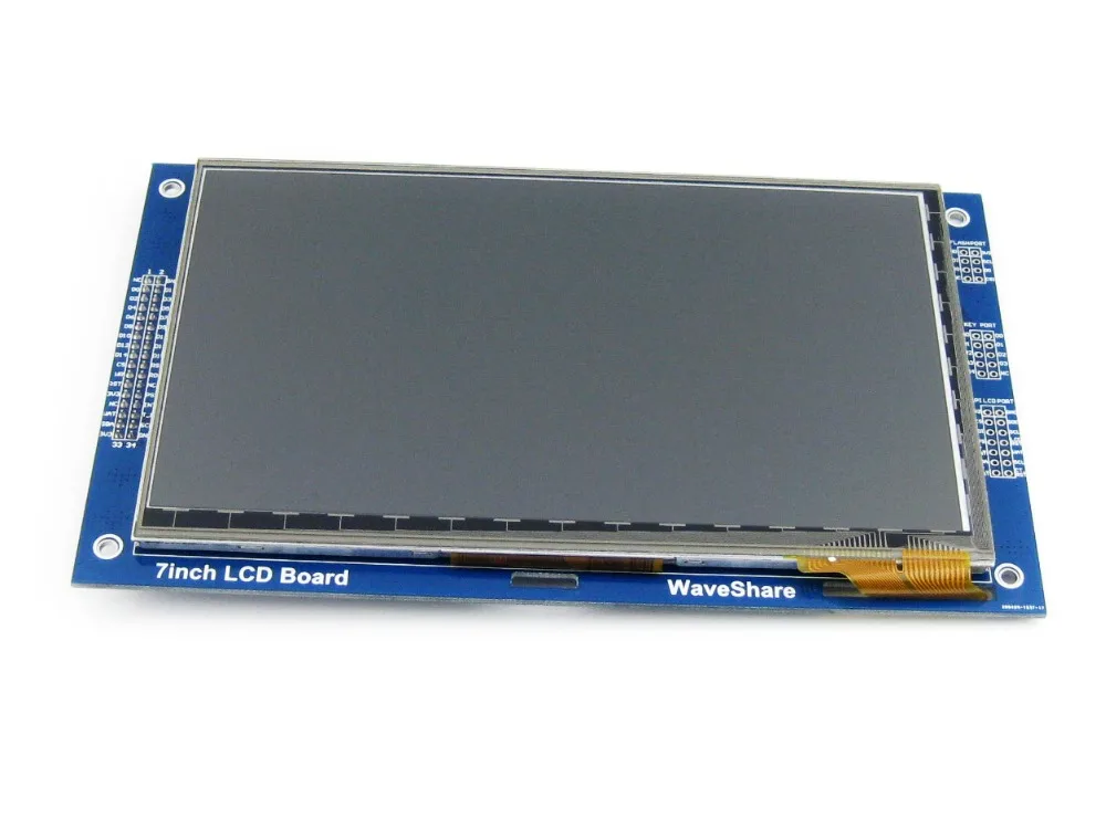

7" Touch LCD 800x480 TFT I2C Capacitive Screen 8080 series Interface with RA8875 Controller