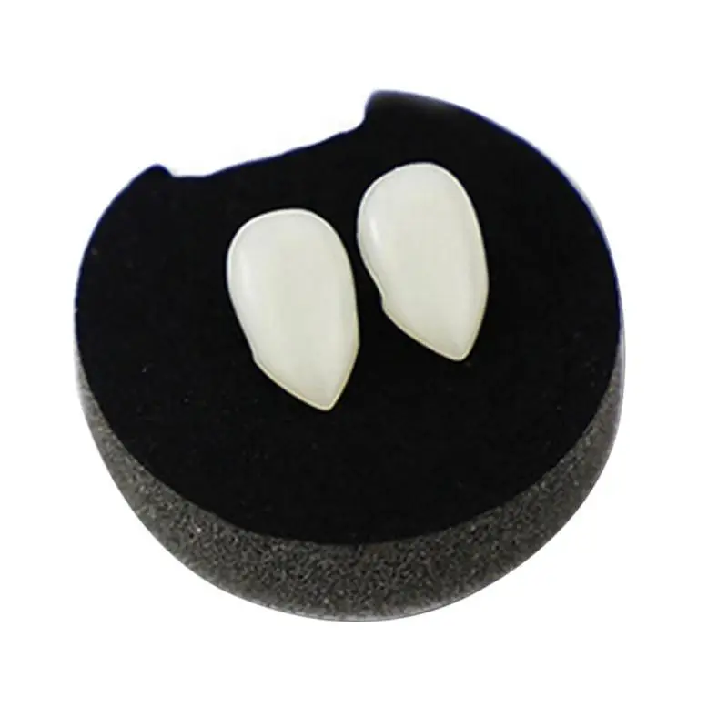 Vampire Teeth Fangs Dentures Props Halloween Decoration Costume Props Party Favors Holiday DIY Decorations horror adult for kids