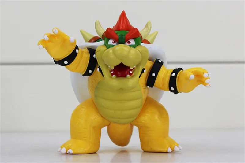 Высота каблука 10 см редкая коллекция Марио Bowser Рисунок Аниме Драконий жемчуг