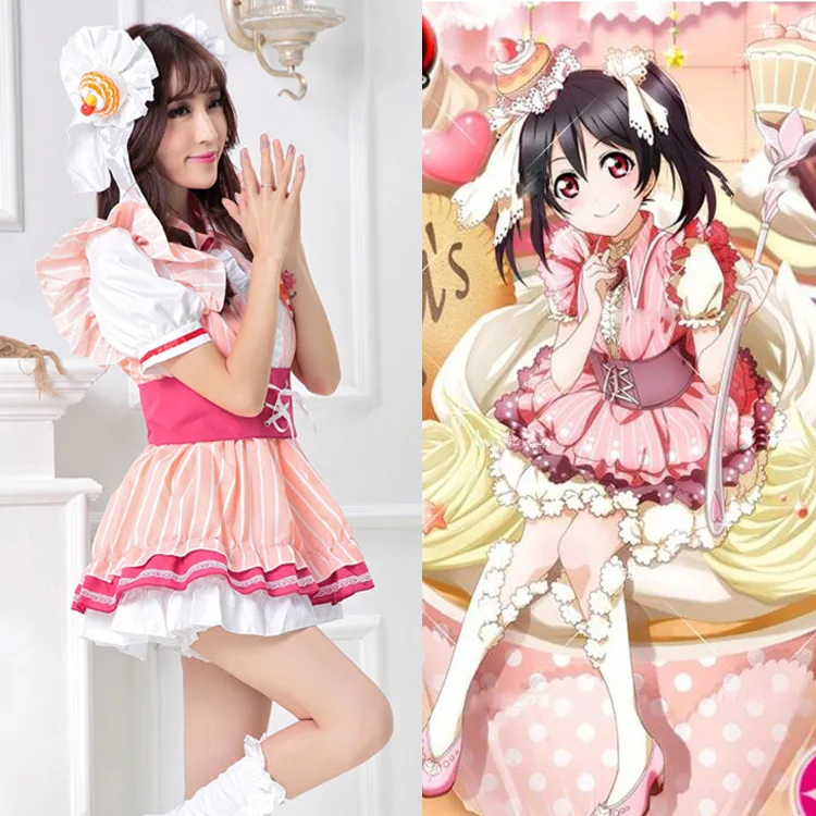 Костюм для косплея Love Live Рин Hoshizora модное платье принцессы форма наряд аниме