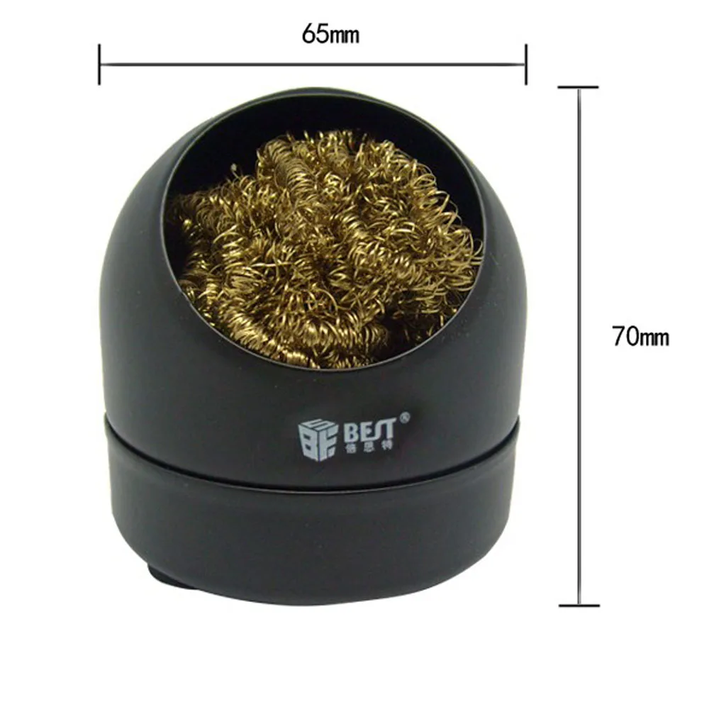 Soldering Iron Tip Cleaner With Wire Sponge Detin Tools Clean Copper