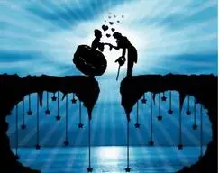 

MaHuaf-k003 Valentine dating Romantic abstract painting coloring by numbers canvas pictures for living room unique gift