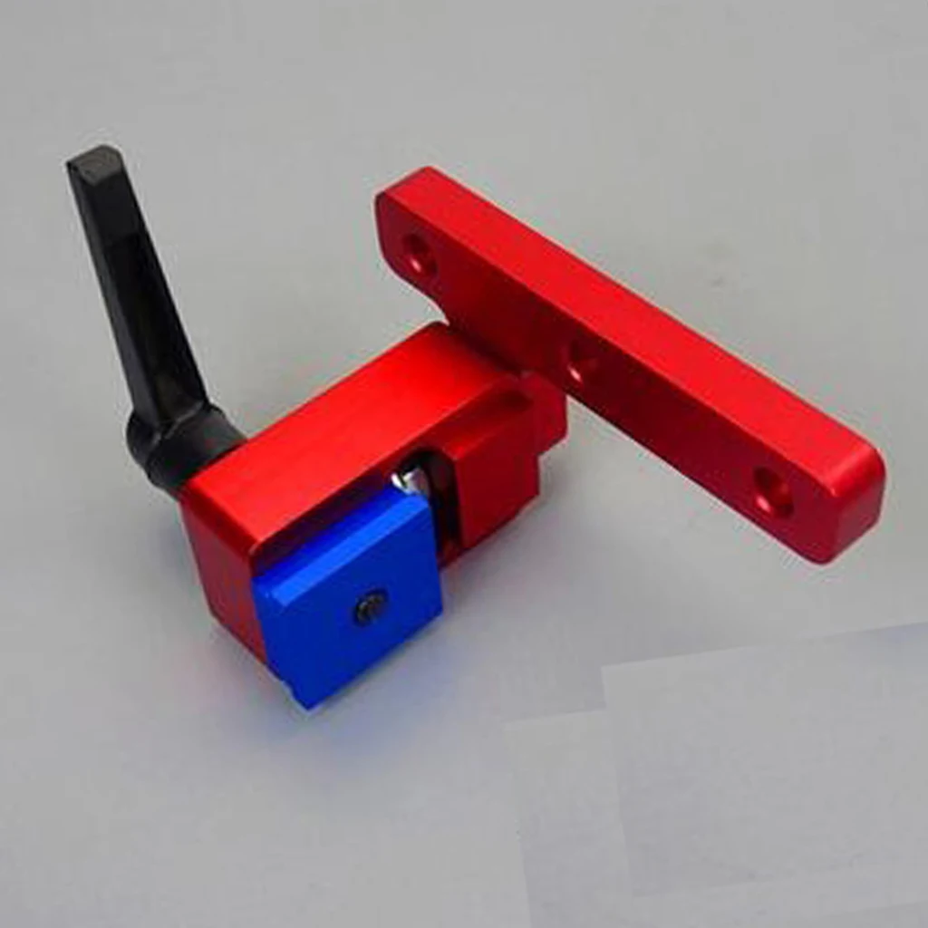 2pcs T-slot Miter Track Stop for T-Slot T-Track DIY Woodworking Tool 45 Type