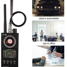 Мульти-функция Анти-шпион детектора Камера GSM аудио прибор обнаружения устройств подслушивания gps сигнала объектива устройство радиослежения K68