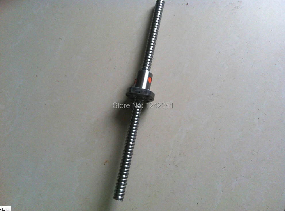 16 мм 1604 ШВП проката Ballscrew 1 шт. SFU1604 L 500 мм с 1 шт. 1604 фланец одного ballnut для ЧПУ части