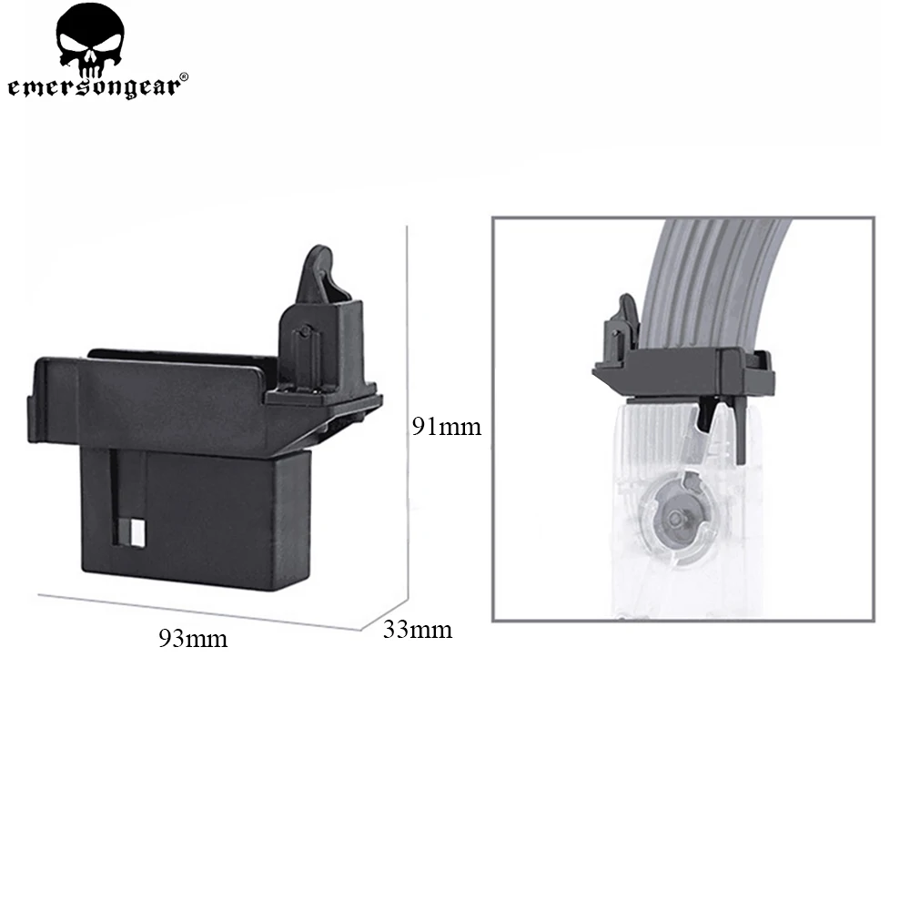 Emerson AK адаптер M4 скоростное заряжающее устройство BB конвертер адаптировать АК журнал для охоты Airsoft журнал армейская военная техника