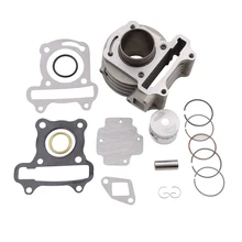 GOOFIT 39mm Bore Cylinder Rebult Kit for GY6 50cc Moped Scooters Motorcycle cylinder K074 061