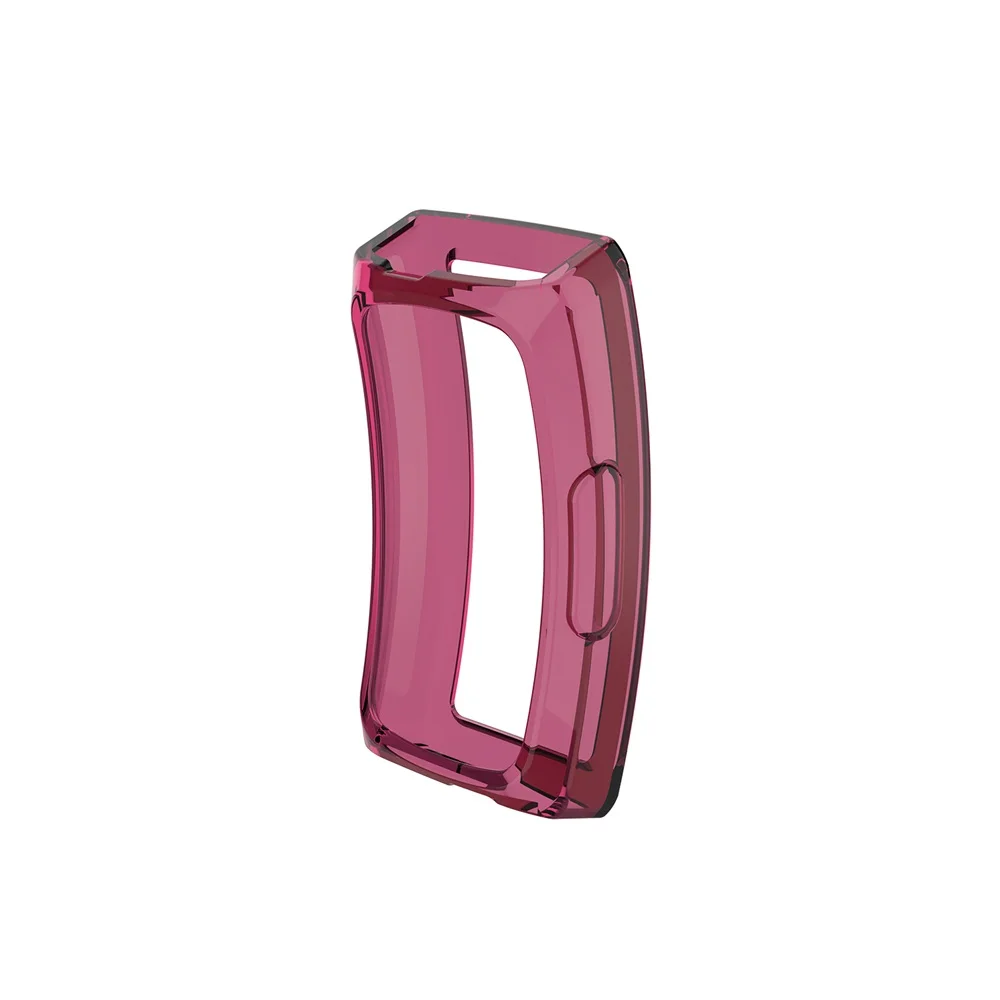 Прозрачные мягкие тонкие чехол для часов из термополиуретана защитный Fit bit inspire /