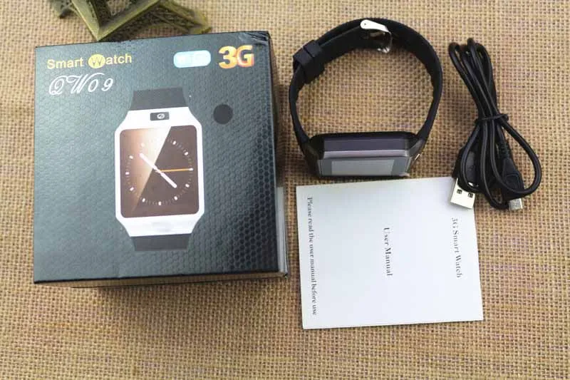 3g умные часы с WIFI 4 Гб Встроенная память спортивные Facebook Twitter/WhatsApp Интернет QW09