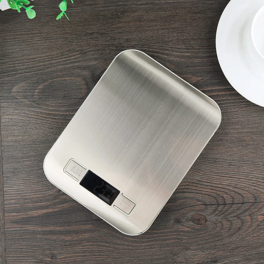 5000g/1g Digital Scale Kitchen Cooking Measure Tools Stainless Steel Electronic Weight LCD Electronic Bench Weight Scale 5000g/1g Digital Scale Kitchen Cooking Measure Tools Stainless Steel Electronic Weight LCD Electronic Bench Weight Scale