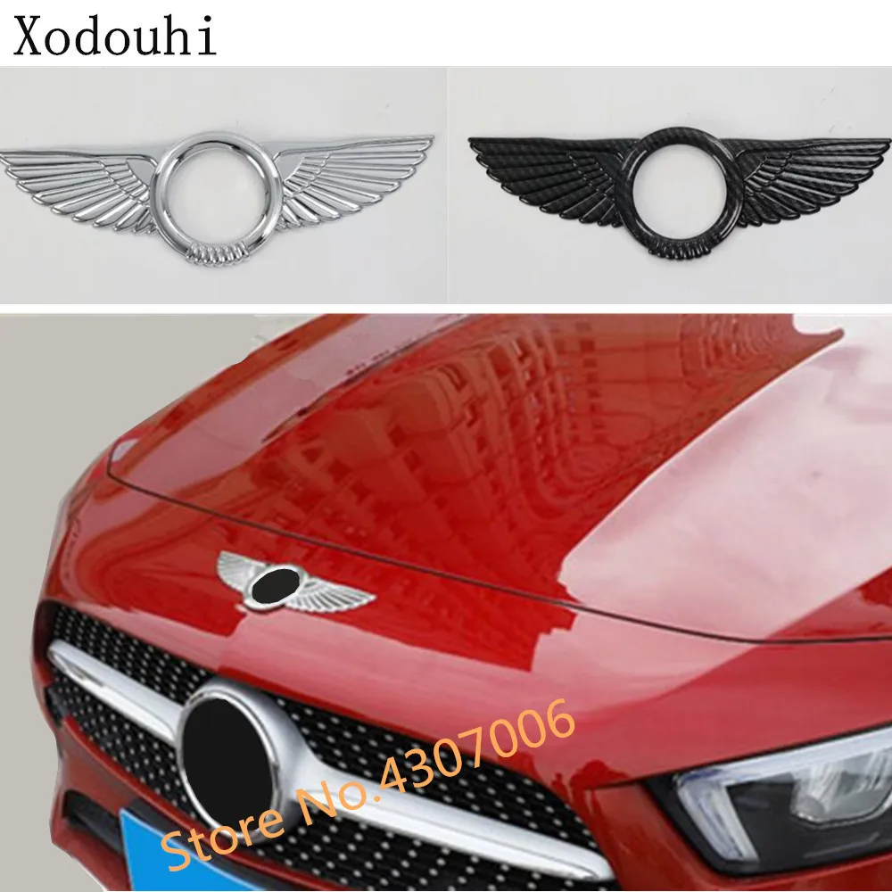 

For Mercedes Benz A Class W177 A180 A200 A250 2019 2020 Car styling cover trim Front logo mark Grid Grill Grille Racing 1pcs