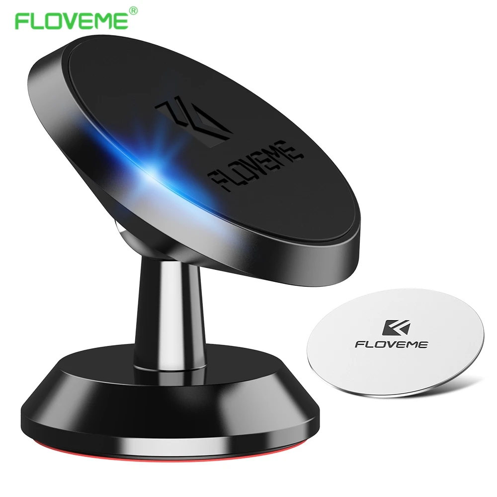 FLOVEME 360 Degree Magnetic Car Phone Holder Universal GPS Stand