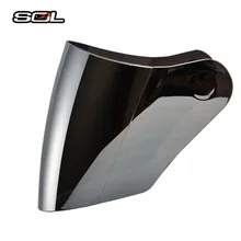 SOL Originale assemblea lente Casco per SOL COSÌ-SO-2 SO-7 moto casco visiera sun shield Casco parabrezza