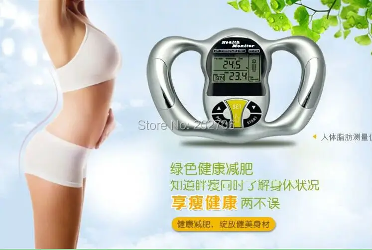 Handheld Body Fat Loss Monitor Digital Body Fat Analyzer BMI Meter Body Fat  Measurement Device for Weight Loss, Fitness Monitoring, Personal Health