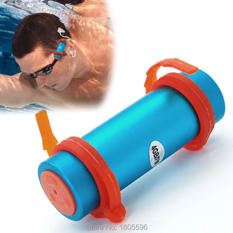 Built in 4GB Swimming Diving Waterproof MP3 Player Sports MP3 Player