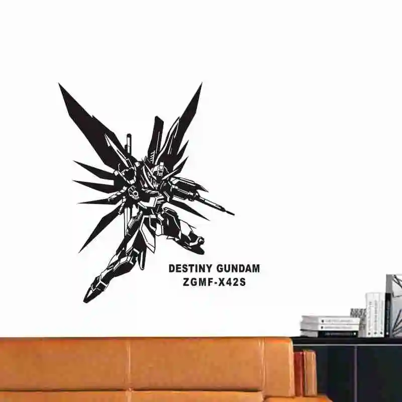 Виниловая наклейка на стену GUNDAM стикеры Декор для дома декоративное украшение