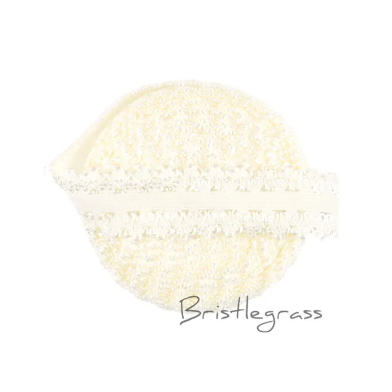 

BRISTLEGRASS 5 Yard 3/4" 1.9cm Off White Picot Edge Crown Frilly Lace Trim Elastic Spandex Band Hairband Headband Sewing Notions