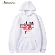 Модные лица странные вещи с капюшоном мужские/женские толстовки и толстовки на осень с хип хоп зимняя мужская толстовка с капюшоном бренд