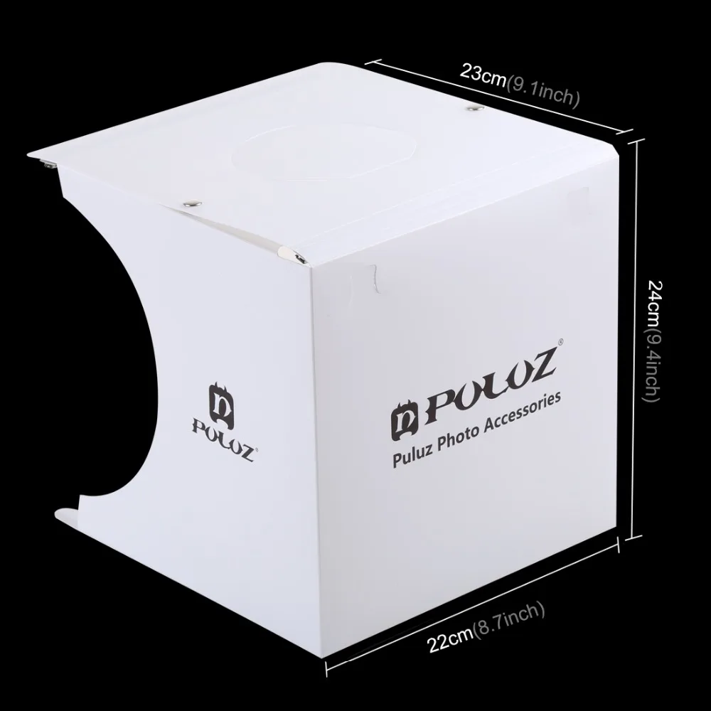  New Mini LED Photography Softbox/Shadowless Bottom Light Lamp Panel Pad 2 LED Panels lightbox Photo - 32976962926