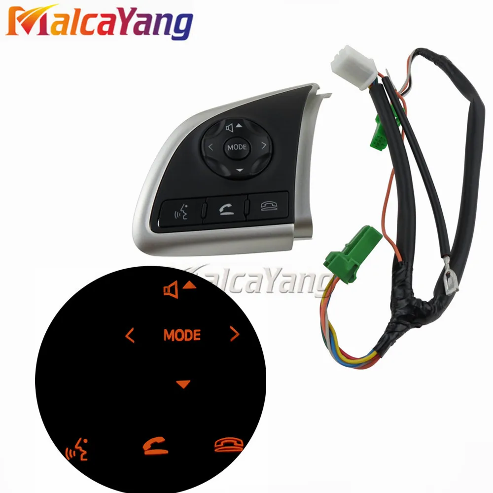 

For Mitsubishi Outlander 2013 2014 2015 Mirage 2014 2015 Steering Wheel Audio Volume Bluetooth Cruise Control Switch Button