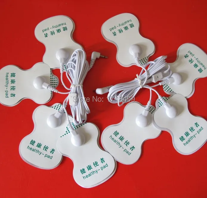 Wholesale 8PCS new TENS Healthy Electrode Pads +2PCS 4 in1 Electrode