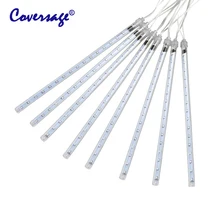 Coversage 50CM Meteor Shower Rain Tubes Christmas Lights Waterproof LED Christmas Light Outdoor Gardan SMD 3528 Led Shower Xmas