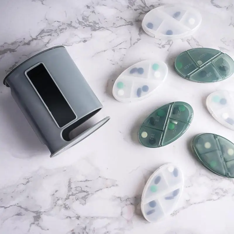 Компактный органайзер для таблеток Pill Pro 7 дневных отделений держатель планшета