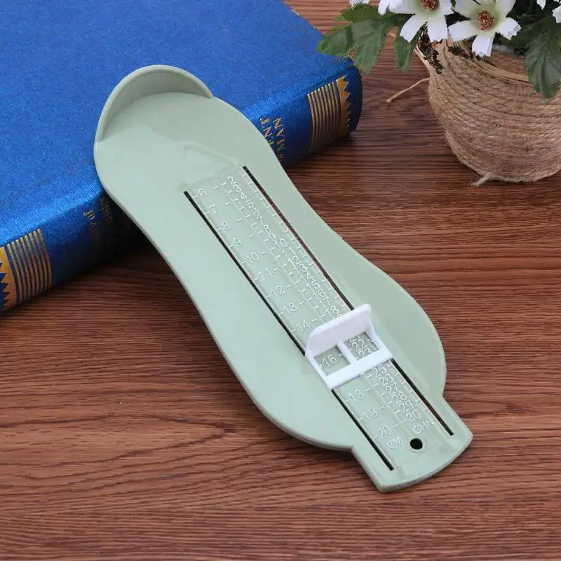 Kid Infant Foot Measure Gauge Shoes Size Measuring Ruler Tool Available ABS Baby Car Adjustable Range 0-20cm size for Baby Feet