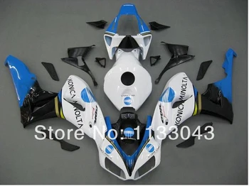 

Tank+ 100%Fit injection white black blue fairings for HONDA CBR 1000RR 06 07 CBR1000 RR 2006 2007 CBR 1000 RR 06 07 fairing kits