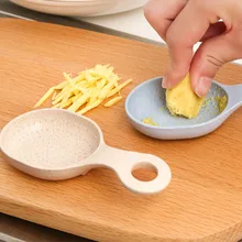 Кухонный инструмент Чеснок измельчитель в форме ложки имбирь чеснок терка измельчитель тёрка шлифовальная терка для приправ пальцев протектор