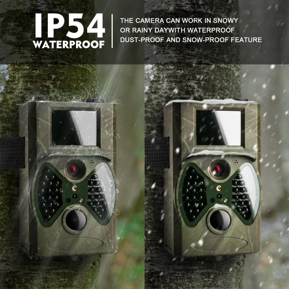 HC300A Hunting Camera Infrared 12MP HD 940NM Wildlife Night Vision Scouting hunter Trail Cam for outdoor hunting (4)