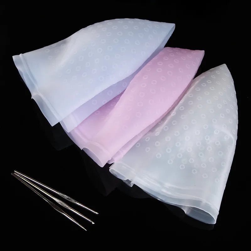 Salon Dye Silicone Cap Hook Hair Salon Color Coloring