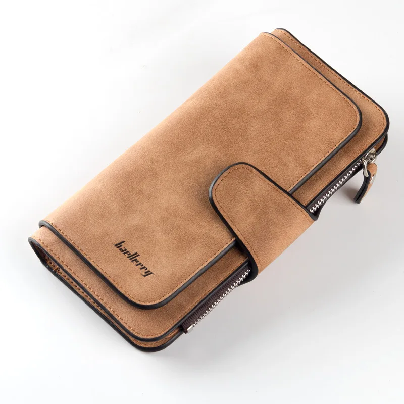2020 New Fashion Women Wallets Drawstring Nubuck Leather Zipper Wallet Women's Long Design Purse nubuck leather hasp Clutch 2020 New Fashion Women Wallets Drawstring Nubuck Leather Zipper Wallet Women's Long Design Purse nubuck leather hasp Clutch
