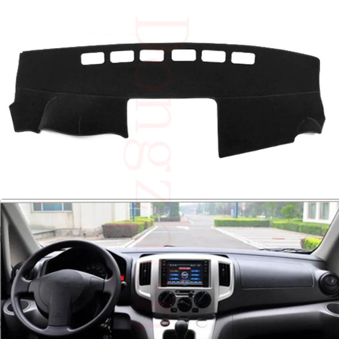 

Dongzhen Fit For Nissan NV200 2010-2016 Car Dashboard Cover Avoid Light Pad Instrument Platform Dash Board Cover