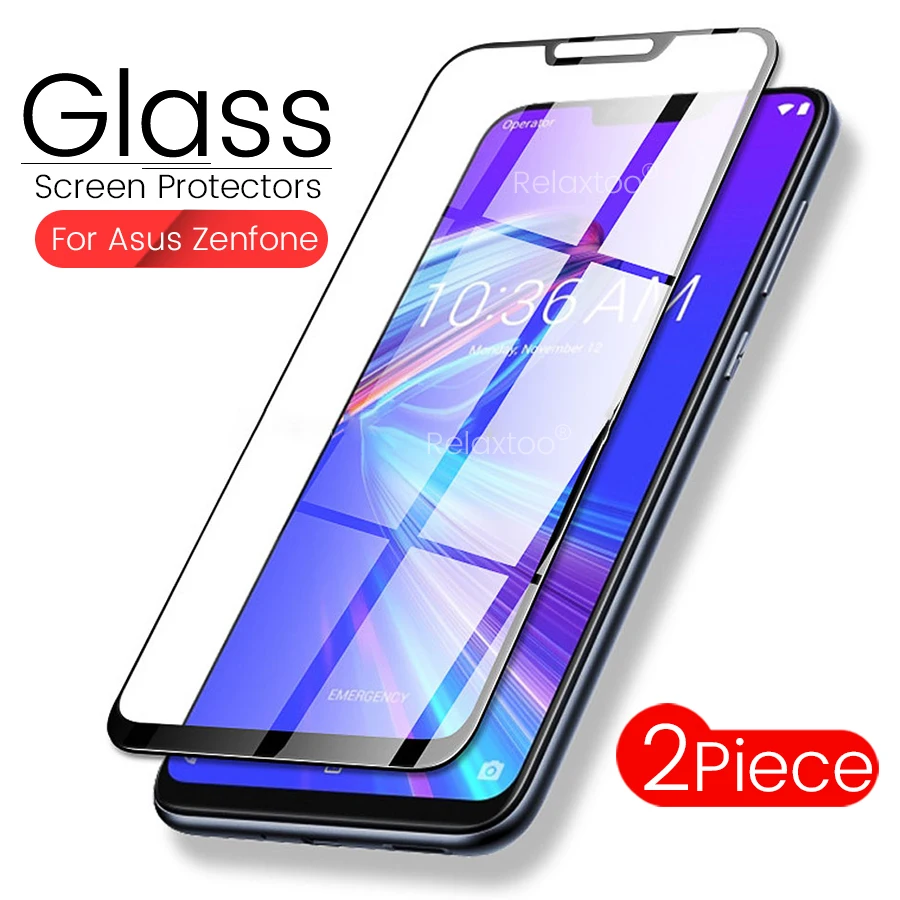 Закаленное стекло для asus zenfone max pro m2 zb631kl 2 шт. защитная Пленка Для zb633kl maxpro