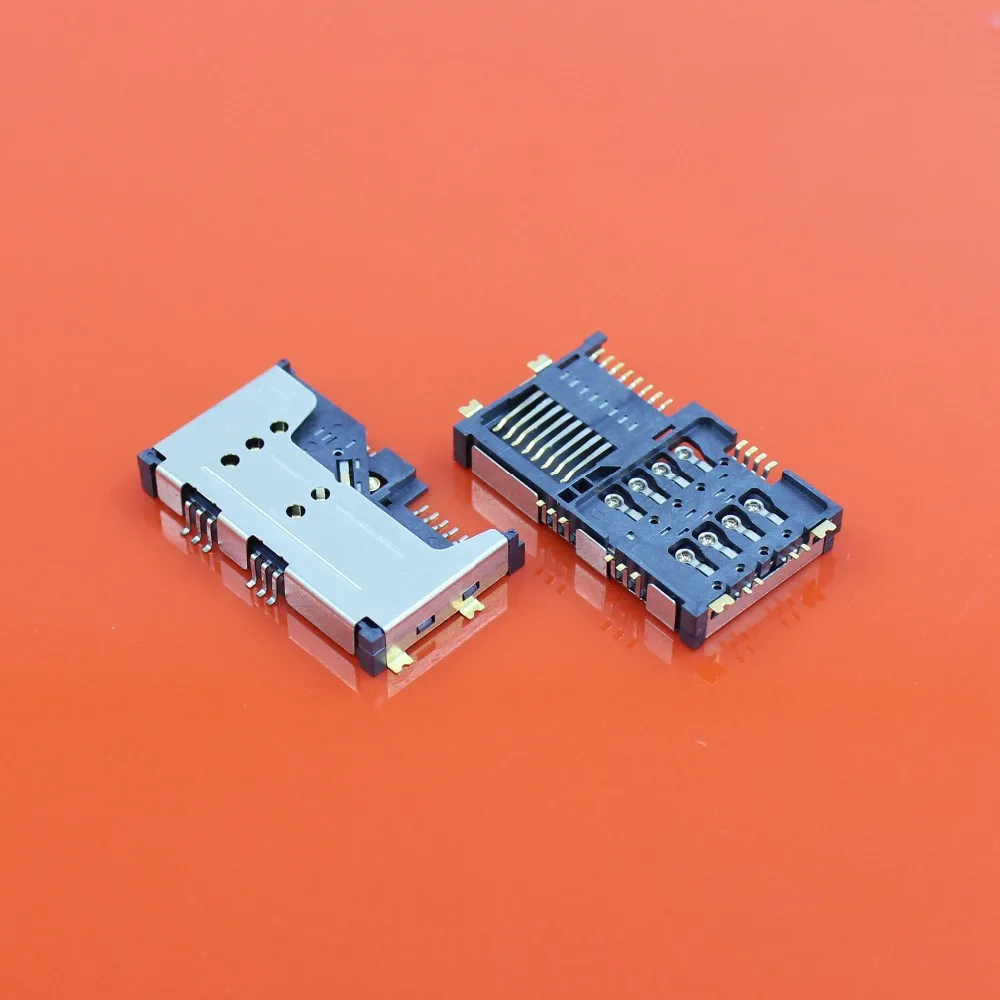 JCD 26 7*16 мм для Lenovo A60 P700 P700I A789 A65 Держатель двух SIM карт лоток Слот разъем|Шлейфы